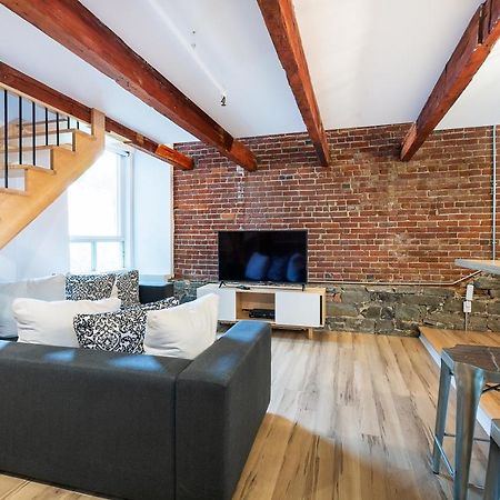 Апартаменты Les Lofts St-Paul - Par Les Lofts Vieux-Quebec Экстерьер фото