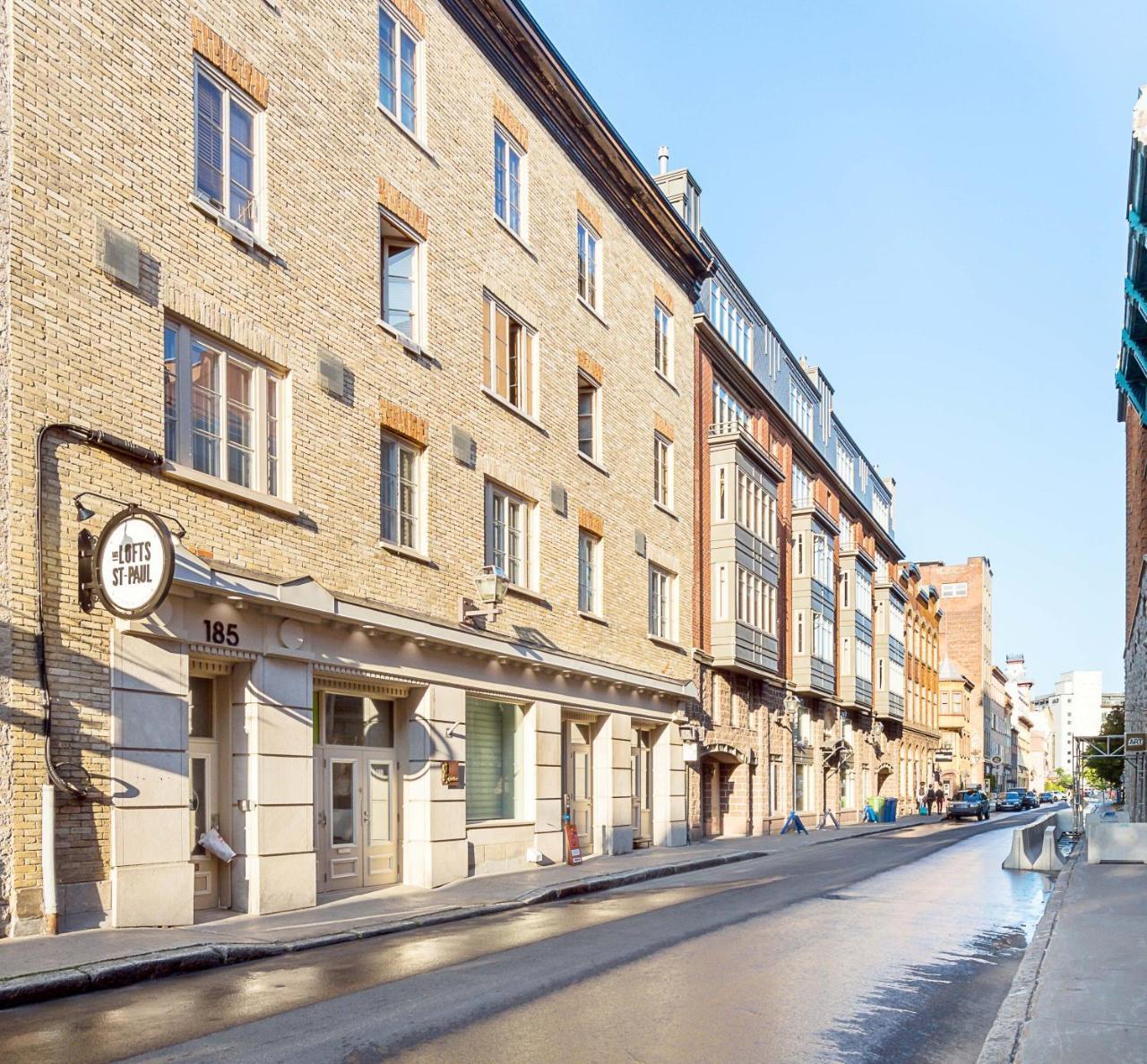 Апартаменты Les Lofts St-Paul - Par Les Lofts Vieux-Quebec Экстерьер фото